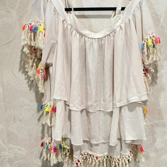 0403 New Women's Luxe Moda White Bikini Dresses - Picture 9 of 14